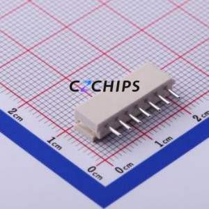 22035075 Wire-to-Board Pin Header Through hole Component (THT),P=2.5mm Connector 1x7P 2.5mm Through Hole Mini-SPOX (5264) - Product Image 2