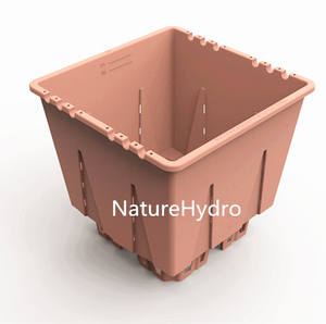 Round Shape Large Size Plastic Grow <strong>Pot</strong> <strong>40</strong> Liters Black Brown Plants Container for Blueberry - Product Image 5