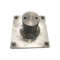 Service de fabrication de petites séries sur mesure par usinage CNC 5 axes pour supports en acier inoxydable, précision 0,010,005 mm, basé sur dessin