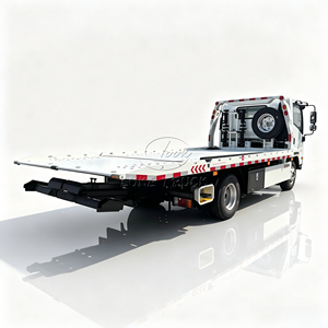 Camión de Remolque 6T de Tailandia, Camión de Plataforma ISUZU para Transporte de Automóviles, para Rescate en Carretera - Product Image 3