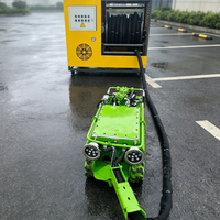Robot sous-marin professionnel télécommandé YG, châssis de type tank, étanche, certifié CE, robot de dragage de boues