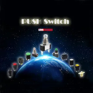 SCI Taiwan Button Push Switch R13-526