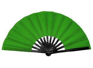 Abanico de Bambú Plegable de Kung Fu con Sonido Fuerte, para Sublimación, Blanco y Negro, Mango de Plástico, 33 cm - Product Image 5