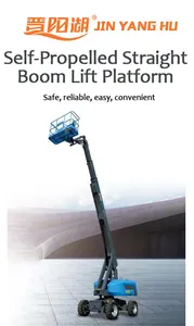 JIN YANG HU 230kg Articulating Spider Electric Diesel Towable Boom Lift Aerial Work Lifting Platform