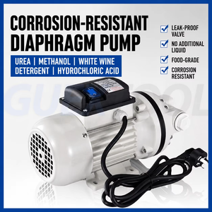 Bomba de diafragma eléctrica de 220V de alta presión, resistente a la corrosión, para transferencia de productos químicos en bidones y barriles, para urea/ácido acrílico. - Product Image 3