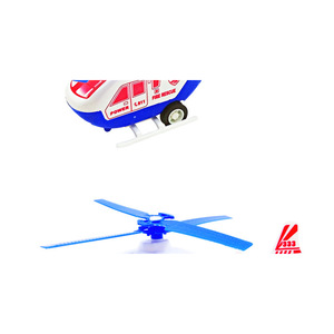 Hélicoptère jouet à tirer en arrière pour enfants, jeu intérieur/extérieur, 2-4 ans, prêt à l'emploi, alimentation électrique - Product Image 1