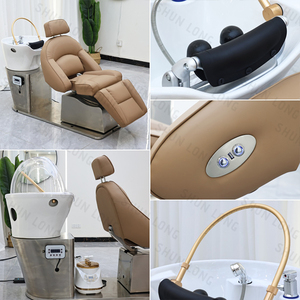 Tazón de salón, silla de lavado de masaje de enfermería, cabeza japonesa, cama de <span class=keywords><strong>Spa</strong></span>, silla de champú, silla eléctrica para lavar el cabello - Product Image 6
