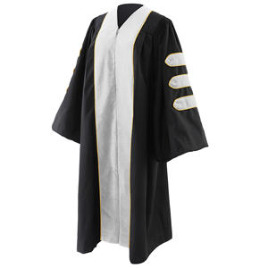 Túnicas de graduación de invierno para estudiantes universitarios, varios colores diseñados para el rendimiento de adultos, para títulos de doctorado - Product Image 5