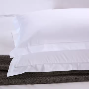 Tùy Chỉnh Vua Kích Thước Sang Trọng 100% Bông Bộ Đồ Giường Khách Sạn Đồng Bằng Bộ Đồ Giường Phong Cách Thiết Lập - Product Image 3