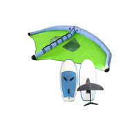 Livraison directe Voile de wingfoil pour le windsurf, planche à pagaie gonflable pour sports nautiques