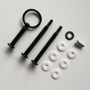 라운드 블랙 케이크 스탠드 핸들 하이 퀄리티 케이크 플레이트 핸들 2 단 3 단 컵케익 스탠드 핸들 - Product Image 1