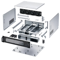 Fabrication sur mesure de tôlerie TZR, châssis de serveur en rack 2U, boîtier métallique de précision, fabrication OEM ODM pour centre de données