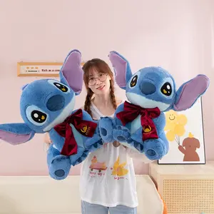 ตุ๊กตาขนสั้นลายโบว์ใหม่แบบข้ามพรมแดน ลิโล่แอนด์สติทช์ ตุ๊กตาเครื่องคีบของเล่น ของขวัญ ขนาด 31ซม.-50ซม. ผู้ผลิตขายส่ง - Product Image 3