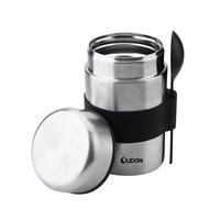 Termos vakum makanan Stainless Steel 500ml, termos Sekolah terisolasi dengan sendok