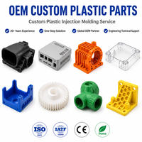 Fabricant de moulage par injection plastique OEM, fabrication sur mesure de boîtiers électroniques en PP, PC, PA, ABS, service de moulage par injection plastique