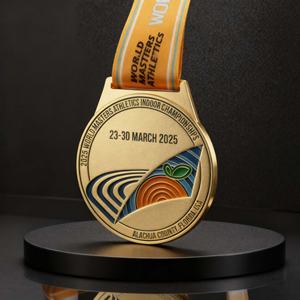 Médaille de sport personnalisée en alliage de zinc pour Taekwondo, Karaté, Jiu Jitsu, Judo, Kung Fu – Or, Argent, Bronze 3D - Product Image 4