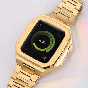 <span class=keywords><strong>Bracelet</strong></span> de luxe à trois maillons en acier inoxydable pour <span class=keywords><strong>Apple</strong></span> <span class=keywords><strong>Watch</strong></span>, en métal, à la mode, pour <span class=keywords><strong>Apple</strong></span> <span class=keywords><strong>Watch</strong></span>, 316L, nouvelle collection - Product Image 6