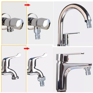 Adaptateur de robinet pour lavabo de salle de bain 22 mm, connecteur rapide pour machine à laver - Product Image 4