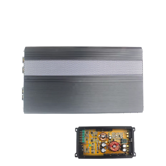 T-600.D 2000W Class D High-Power Monoblock Car Audio Amplifier 1ch Bass Amplifier for Car Audio Enthusiasts