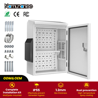 Caja de Distribución Eléctrica Metálica Impermeable con Ventilación, Gabinete Eléctrico, Caja de Panel Eléctrico