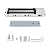 Cerradura Magnética de Control de Acceso KOB KT-L280, 280 kg, Electromagnética, para Puerta de Madera, Antioxidante, con Recubrimiento en Polvo, Retardo de Respuesta, Impermeable