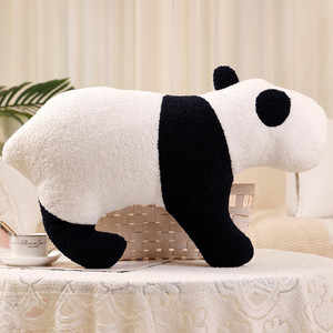 Toptan Unisex sevimli karikatür dolması hayvanlar köpek yastık yumuşak peluş şekerleme yastığı çocuk odası kanepe yastığı kız arkadaşı hediye - Product Image 4