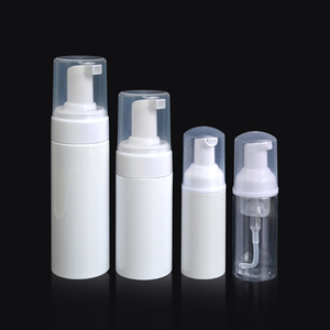 Nettoyant pour le visage 30ml 50ml 100ml 150ml 200ml 250ml 5oz bouteille de pompe à <span class=keywords><strong>mousse</strong></span> en plastique PET blanc clair - Product Image 3