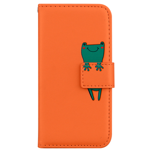 เคสโทรศัพท์หนังลายการ์ตูนกบสุดน่ารัก, ช่องใส่บัตรและฝาปิดแบบมีขาตั้ง, กระเป๋าใส่โทรศัพท์กันกระแทกสำหรับเคส<span class=keywords><strong>ไอ</strong></span><span class=keywords><strong>โฟน</strong></span> <span class=keywords><strong>8</strong></span> - Product Image 1