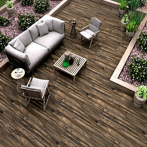 Carreaux de sol en porcelaine imitation bois 20x120 finition mate rustique 9mm antidérapants résistants à l'eau bords rectifiés surface bois - Product Image 1