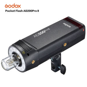 <span class=keywords><strong>Flash</strong></span> de caméra extérieur Godox AD200Pro II avec système sans fil 2.4G et batterie au lithium, <span class=keywords><strong>flash</strong></span> de poche TTL - Product Image 1