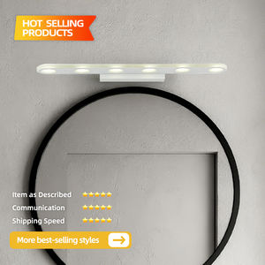 Lámpara de Pared LED Moderna Americana para Baño, Cuerpo de Hierro, Impermeable, Luz Simple para Espejo de Maquillaje - Product Image 3