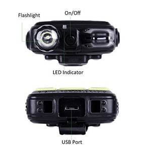 Bf-t1 2W <span class=keywords><strong>2km</strong></span> 5km 범위 USB 충전식 미니 휴대용 baofeng 무전기 레스토랑 호텔 - Product Image 5