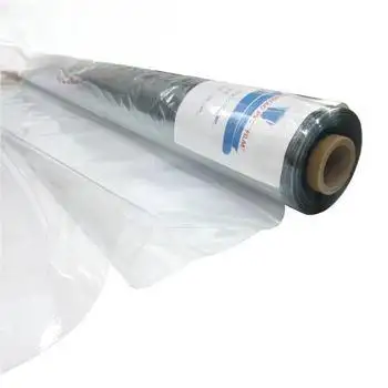 Kemasan kasur PVC bule roll film transparan plastik lunak rol film