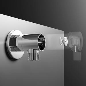 Vanne triangulaire à <span class=keywords><strong>grand</strong></span> débit de qualité supérieure à prix réduit pour un débit d'eau amélioré, vanne universelle épaissie pour chauffe-eau au gaz - Product Image 4