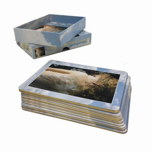 Impression personnalisée de cartes de visite estampage à chaud personnalisée <span class=keywords><strong>jeu</strong></span> de cartes à collectionner <span class=keywords><strong>jeu</strong></span> de cartes d'impression avec boîte - Product Image 2