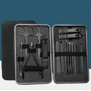 Ensemble de coupe-ongles promotionnel, cadeaux personnalisés avec logo, en alliage or rose, kit de <span class=keywords><strong>manucure</strong></span> de dessin animé, coupe-ongles, 18 pièces/ensemble - Product Image 6