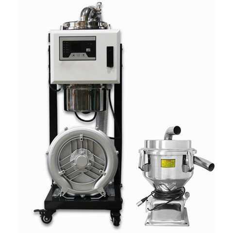 Plastic Loader Raw Material Conveying Auto Plastic Granules Vacuum Hopper Loader