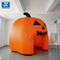 Tente gonflable sur le thème d'Halloween, maison gonflable d'Halloween