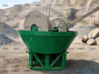 Broyeur à moulin à sec 1100 pour le traitement du minerai d'or, machine de traitement minier