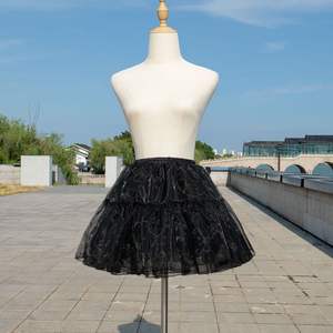 <span class=keywords><strong>Jupon</strong></span> en tulle élégant pour femme avec technique à volants <span class=keywords><strong>sous</strong></span> la <span class=keywords><strong>robe</strong></span> Jupes en forme de slip gonflé fluide - Product Image 4