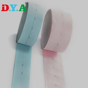 Đầy Màu Sắc Có Thể Điều Chỉnh May Đầy Màu Sắc Đan Nút Phẳng Dệt Kim Ban Nhạc Đàn Hồi Cho Phụ Nữ Mang Thai Bé Tã - Product Image 6