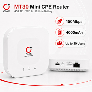 Olax MT30มินิ CPE Wi-Fi LAN Port Network 150Mbps แบบพกพา WiFi 4000mAh เราเตอร์ Cat4ความเร็วสูงพร้อมเราเตอร์ Type-C - Product Image 2