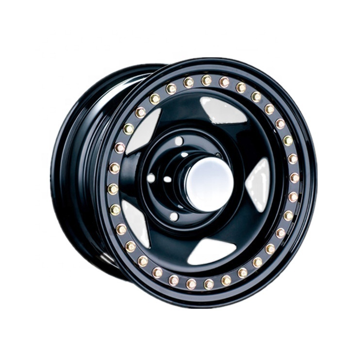 クローム15インチ日本製リム4x100ディープディッシュスチールホイール