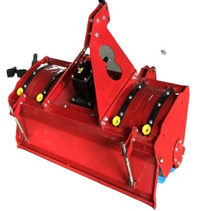 Rotary Tiller Farm <b>Cultivator</b> Red Multifunctional Engine Powered Agricultural Machinery - Product Image 4