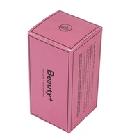 Boîtes en papier pliables à impression personnalisée pour l'emballage de bouteilles de capsules