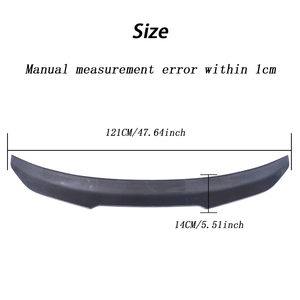 Aileron de coffre arrière en fibre de carbone sèche style PSM pour BMW Série 4 G22 Coupé & M4 G82 2020-2026 - Product Image 4