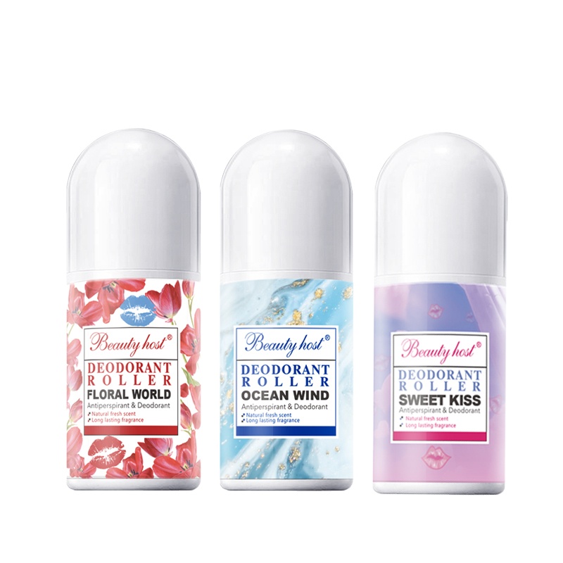 OEM ODM OBM Cosmetics Hot Sale Deodorant Roll On Private Label Organic Natural Deodorant Antiperspirant Roller For Women And Men