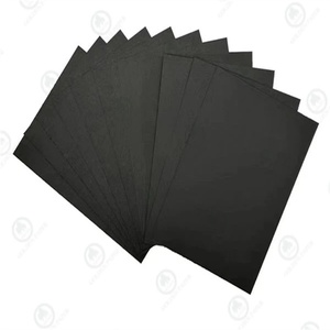High Quality Virgin Black <b>Paper</b> Board 120-400gsm Hard Stiffness and Folding Resistance Black <b>Paper</b> Board for Packaging - Product Image 4