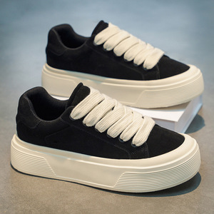 2025 New Men Women's <b>Shoes</b> High-quality platform canvas Casual <b>Shoes</b> Thick Soled Height Increasing Sports flat Skateboard <b>Shoes</b> - Product Image 1