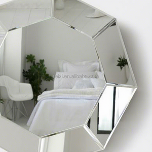 CE Certified 2-6mm 6.5mm Beveled Aluminium <strong>Mirror</strong> <strong>Lighted</strong> Float Pattern Art Deco Design <strong>Wall</strong> Decorative Custome Aluminium Mirro - Product Image 1